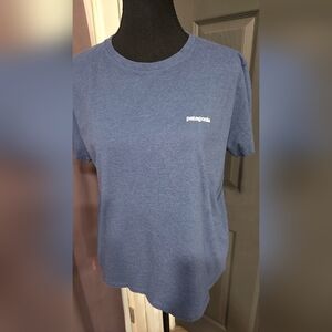 Patagonia Blue Short Sleeve Tee